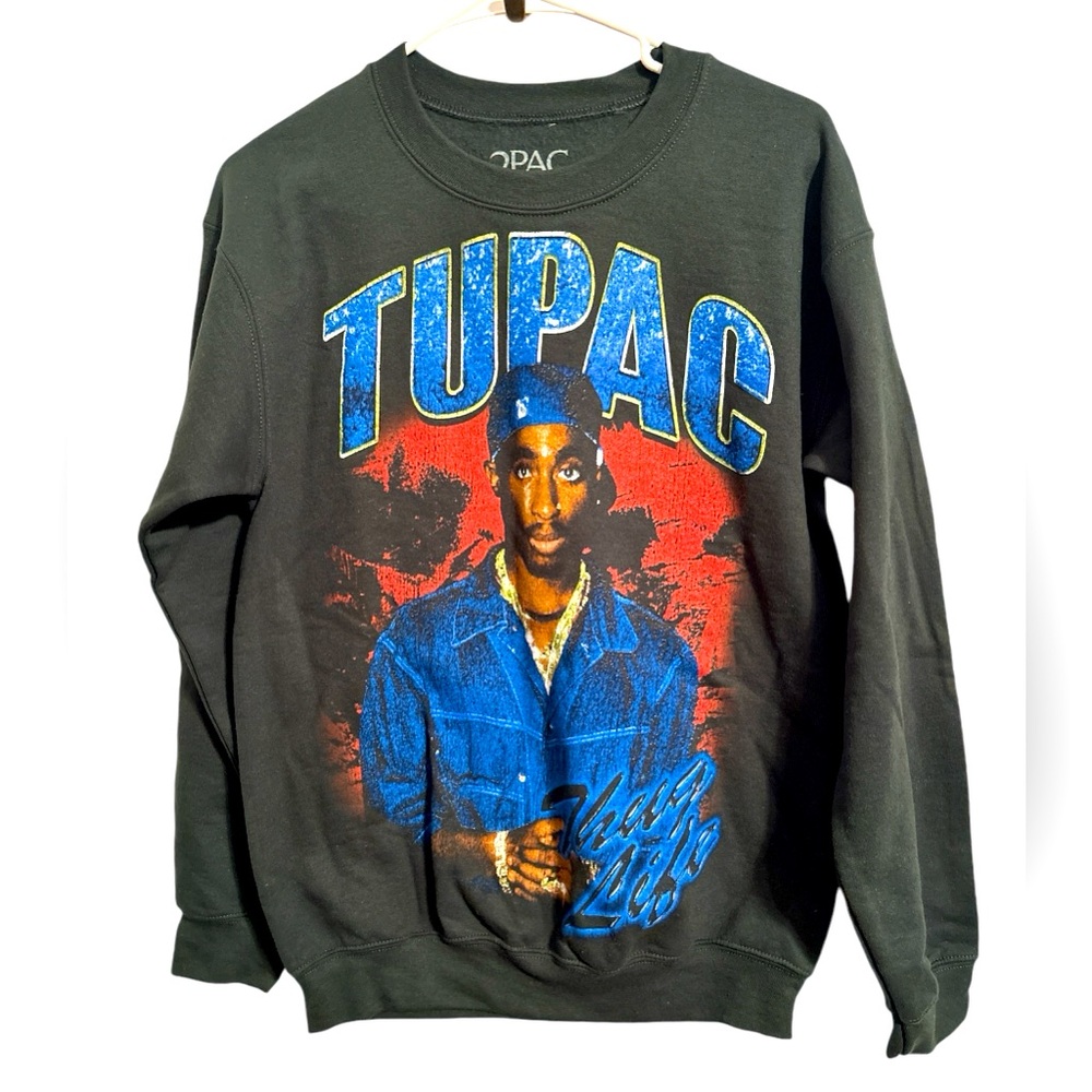 Tupac Thug Life Pullover Sweatshirt Size Small